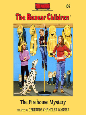 cover image of The Firehouse Mystery
